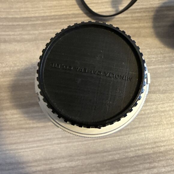 Minolta MC Tele Rokkor-QD f/3.5 135mm Lens with Caps & Original leather case - Picture 7 of 10